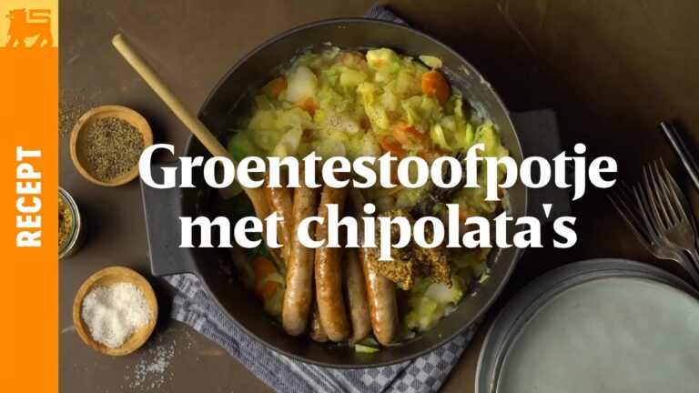 Groentestoofpotje met chipolata’s